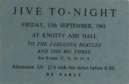 Knotty Ash Liverpool 15th September 1961