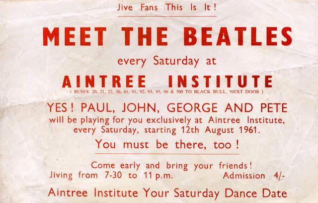 Aintree Institute Liverpool 12th August 1961