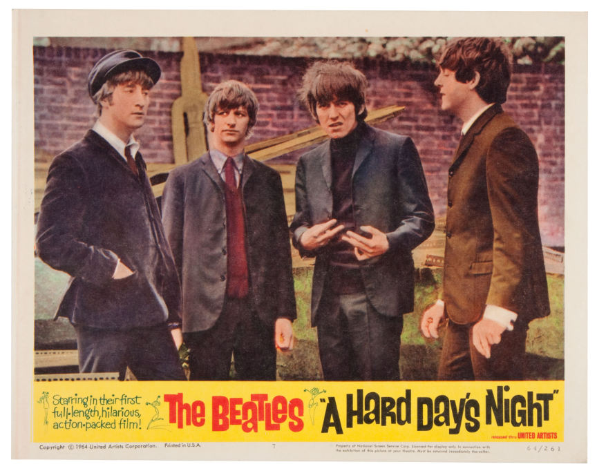 Hard Days Night USA Lobby Cards