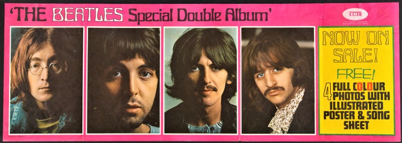 1968 White Album Poster UK