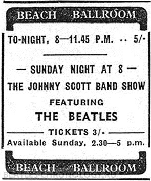 Aberdeen Beach Ballroom 6th January 1963