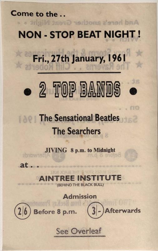 Aintree Institute Liverpool 27th January 1961