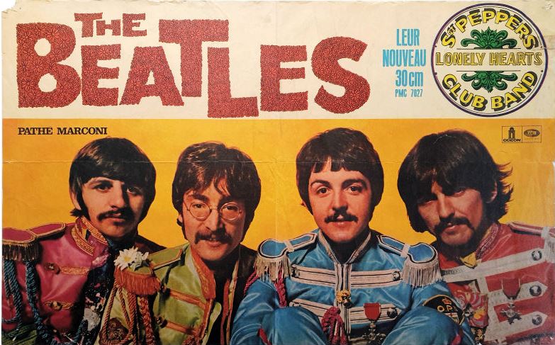 1967 Sgt Pepper France Store Poster