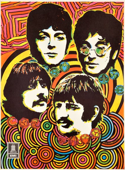 1967 Sgt Pepper Germany Store Poster
