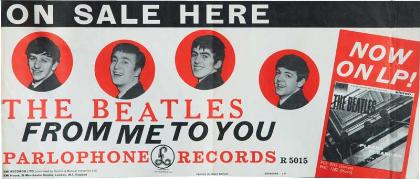 1963 Please Please Me UK Shop Ad