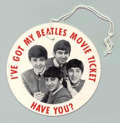 Badge Cardboard Hard Days Night