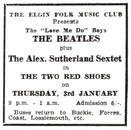Elgin Scotland 3rd January 1963