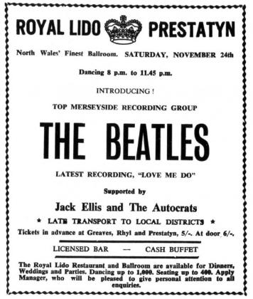Prestatyn 24th November 1962